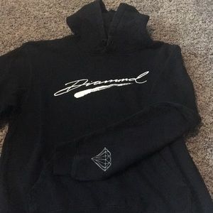 Diamond supply hooded sweatshirt